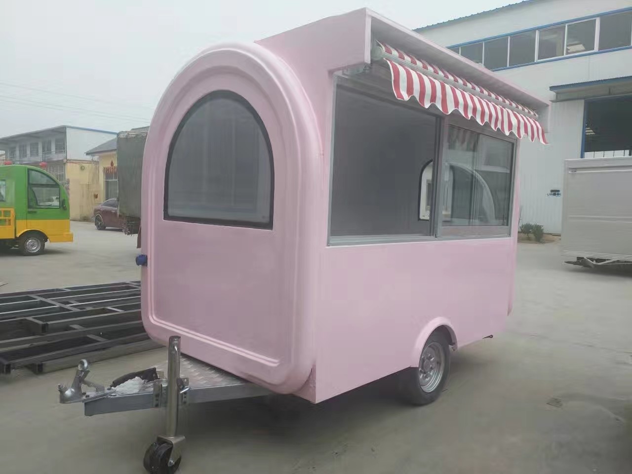 Multifunctional Food Trailer/Coffee Food Truck with Baking Equipment/ Pizza Hamburger Camper Cart