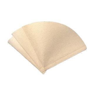 China Food Grade V60 Coffee Filters White Color Coffee Paper Filter 110x156 mm wholesale