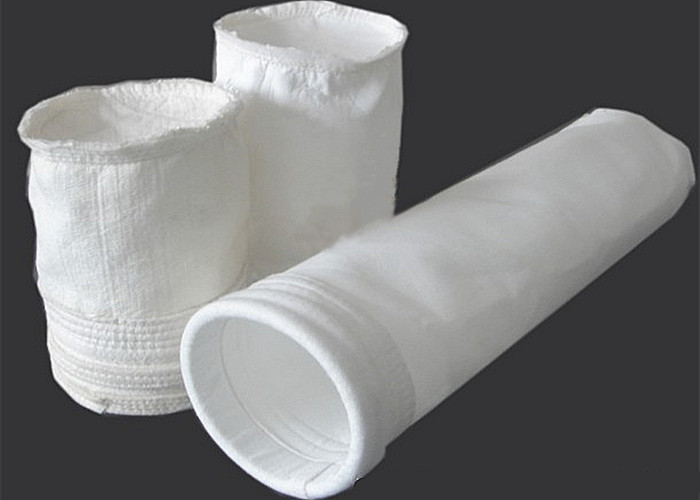 Dust filtration Industrial Filter Bag , Glass Nylon Nomex micron Filter Cloth