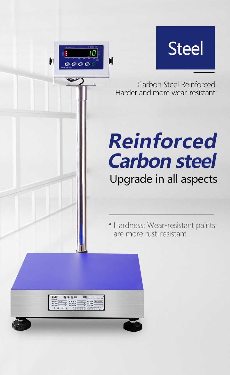 Sturdy 150kg Industrial Digital Platform Scale with 5v/1A Power Supply and LED Display