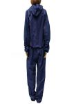 Non Irritating Disposable Coverall Suit Blood Repellent With Front Zipper