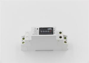 China 120V/220V/230V Single Phase DIN Rail Smart KWH Energy Meter 5(30)A wholesale
