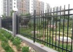 Full Galvanization Tubular Steel Fence 65*65mm Metal Rod Fence