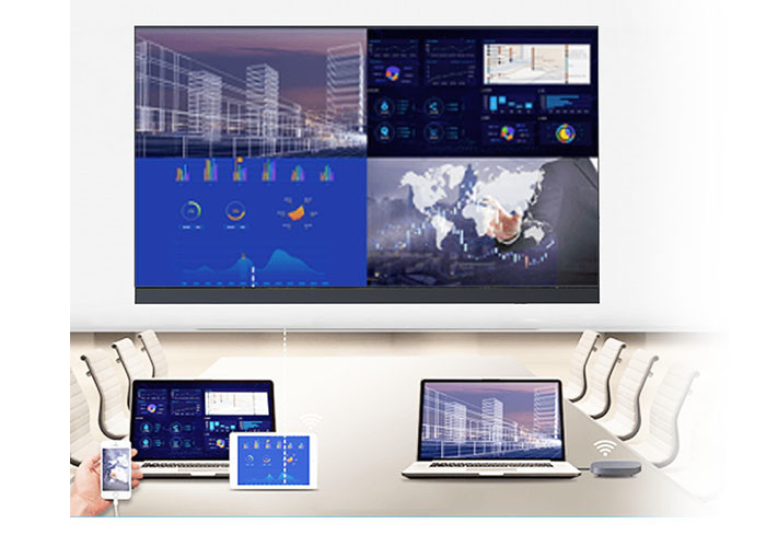 800nits Commercial LED Display Screen Seamless P1.875 162 Inch COB LED Display