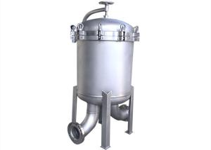 China Multi Bag Industrial Filter Housing Stainless Steel 304 / 316L CE Approved wholesale