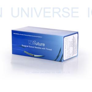 China Monofilament 10.0 Nylon Suture Polypropylene PVDF Spatula Needle Suture wholesale