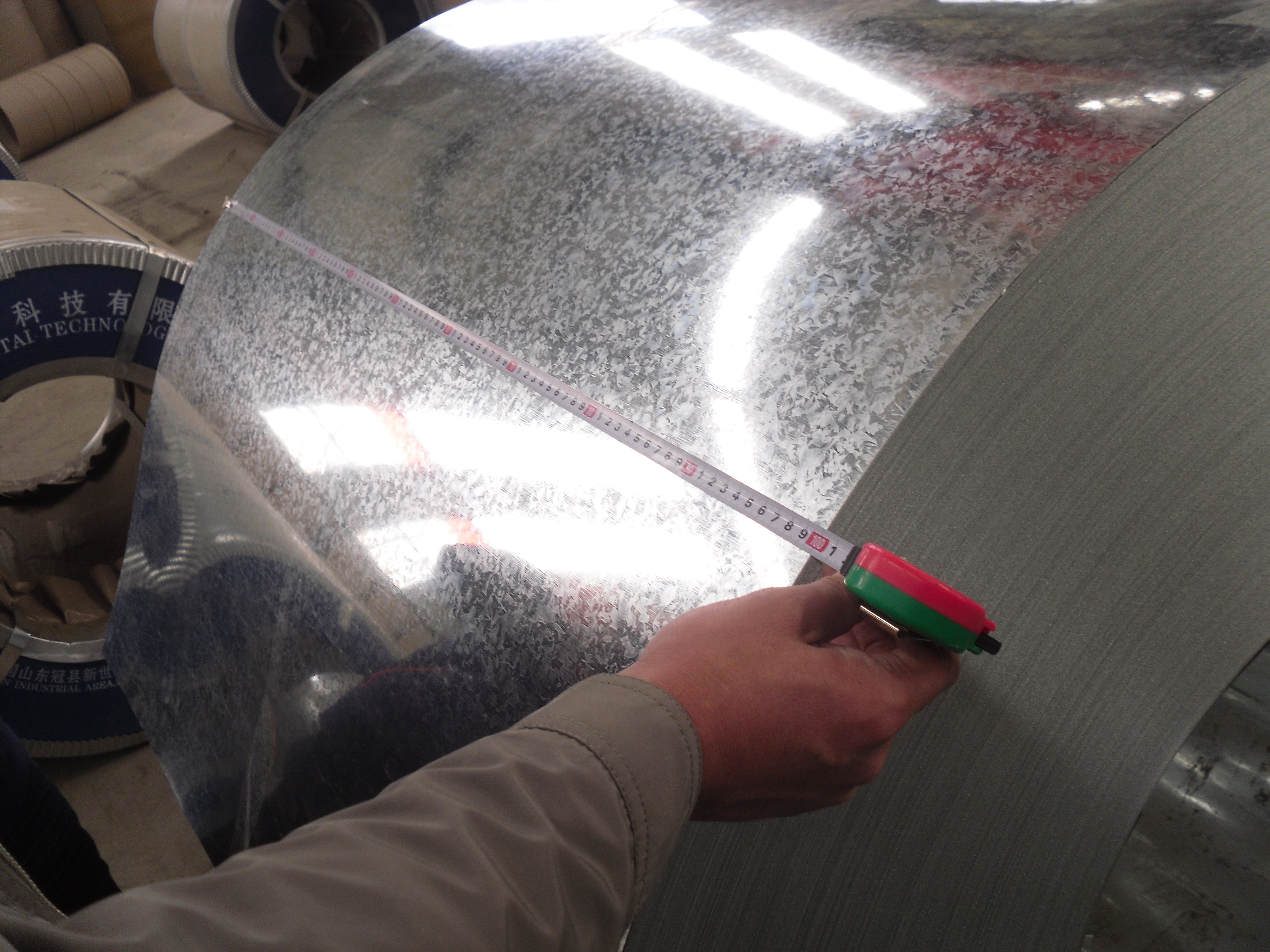 Dx51 Zinc Coating Coils Customized Hot Dipped Galvanised Coils Silver