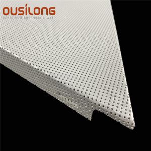 China Perforated Square Suspended Interior Metal Ceiling wholesale