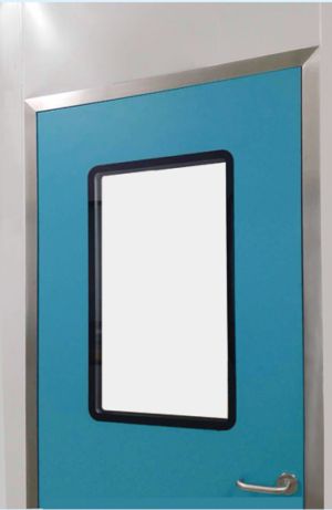 Epoxy Floor Dust Free Environment HEPA Door Electronic Clean Room