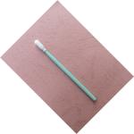 TX743B Micro Cotton Swabs Stick , Fabric Swabs White Head Green Stick