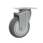 100kg Load Side Brake Ball Bearing Polyurethane Furniture Caster with Stopper