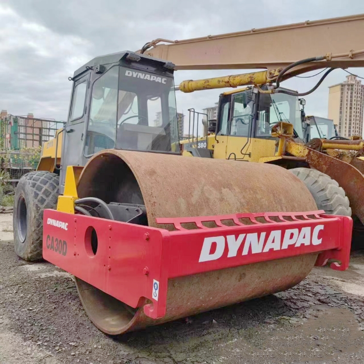 Original Engine Good Health Dynapac CA30D Used Road Roller for Design Construction Works