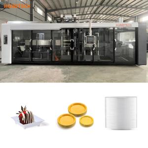 China Disposable Hard Party Plate Thermoforming Machine 25 Cycles / Min 120KW wholesale