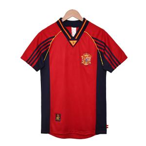China Spain 1998 Home Retro Jersey Classic Collection Personalized Customization wholesale