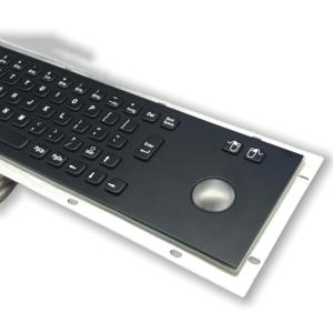 Best price Vandal Proof Kiosk Keyboard with Trackball outdoor using IP65 IK07