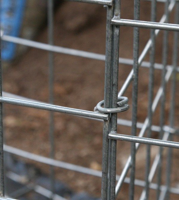 Welded Wire Mesh Galvanized Steel Gabion Box Baskets 1mx1mx1m