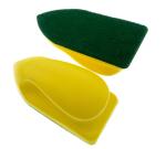 55*120mm Green Fleece Automotive Nano Cleaning Brush For Car Seat Glass Cleaning