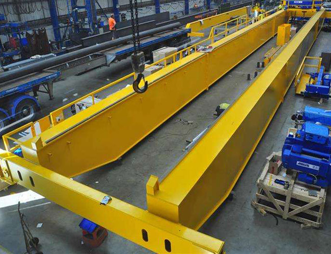 Factory Use Double Girder 5 Ton Electric Bridge Crane