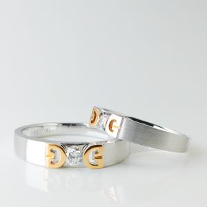 China Artistic Eternity Wedding Engagement 9g Gold Finger Rings wholesale