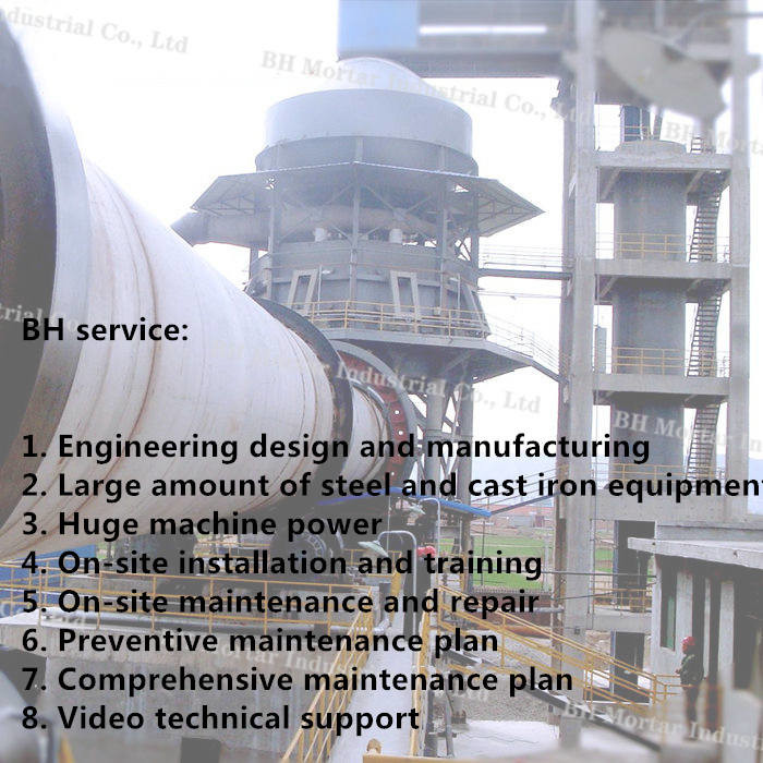 Activated Cement Rotary Kiln , Energy Efficient Rotary Lime Furnace