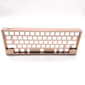 China Polish Surface CNC Copper Mechanical Keyboard wholesale