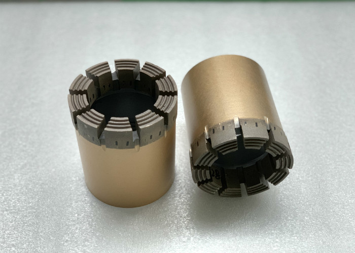 H / WL W - Profile Diamond Impregnated Drill Bit Wire Line Tools High Efficieney