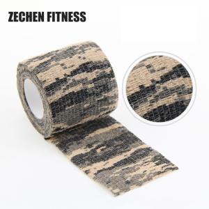 China Self Adherent Cohesive Wrap Tape Black Stretchy Pre Bandage wholesale