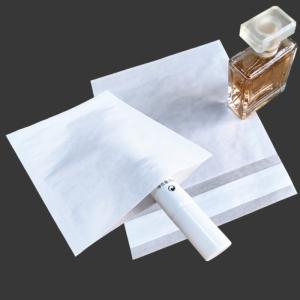 China Semi Opaque Clear Transparent Tracing Glassine Paper Bag For VIP Gift Card wholesale