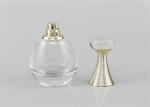 Customize Luxury Clear Glass Pump 100ml Perfume Bottle For Perfume Packaging