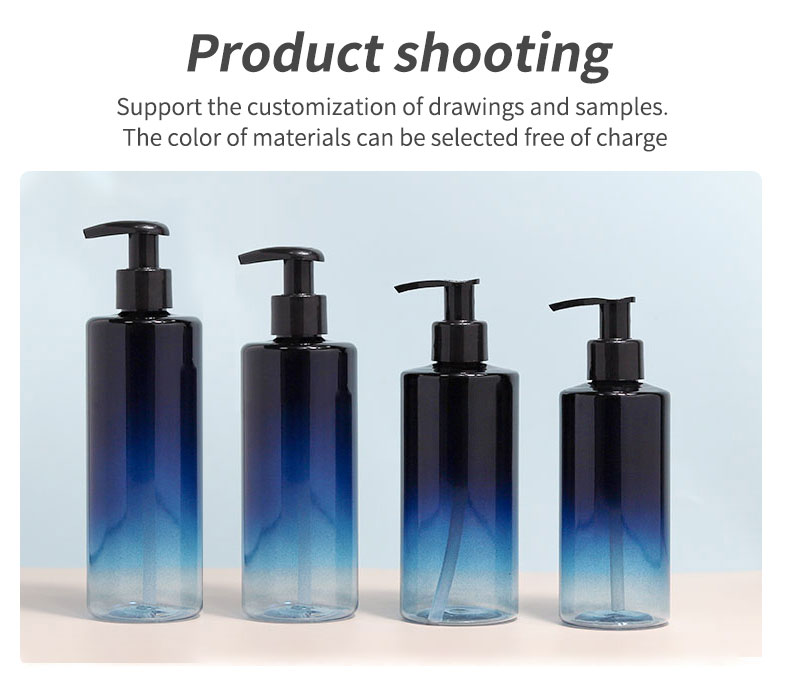 Cosmetic 500ml PET Plastic Bottles Skincare Plastic Bottles For Body Wash