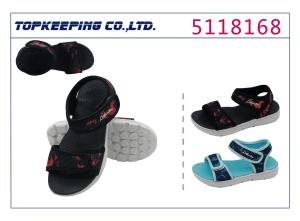 China Summer Outdoor Sports Kids Eva Sandals Black Blue Waterproof wholesale