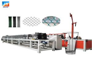 China 100m2/Hour 25x25mm ISO Chain Link Fence Machine wholesale
