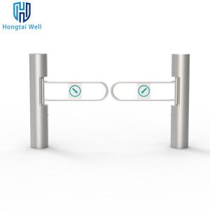 China Access Control Swing Barrier Turnstile RS232 Communication Port wholesale
