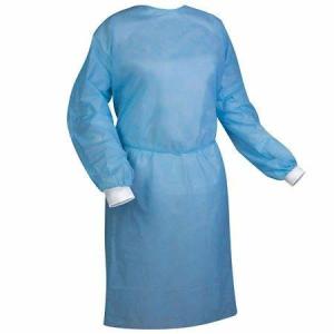 China Cheap Ppe Non Sterile Disposable Cpe Donning Isolation Cover Gowns wholesale
