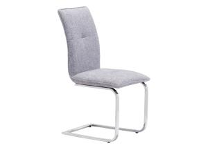 China Sturdy Brushed 43cm 94cm 10KGS Stainless Steel Frame Chairs wholesale
