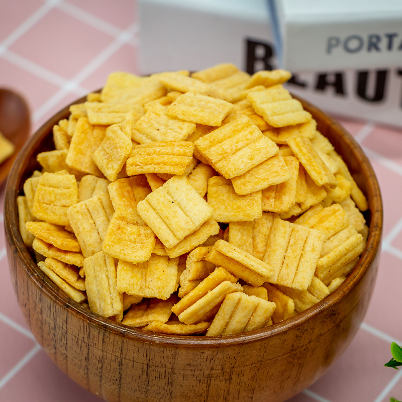 Chinese traditional snack crispy rice cracker healthy grain snacks rice crust