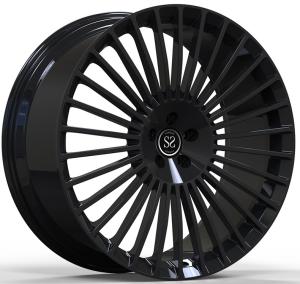 China 23x10 ET33/5x130/84.1 Gloss Black Rims For Mercedes Benz G Class 2024 wholesale