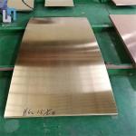 38.1mm Industrial Brass Sheet Metal For Crafts C46400 1220mm width