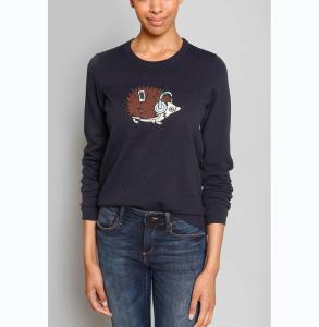 China WOMEN'S 100% COTTON APPLIQUE EMBROIDERY KNITTED SWEATER ( PULLOVER ) wholesale