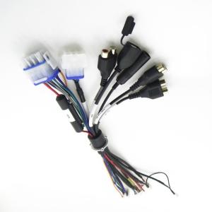 CE Electric Cable Assembly Custom Marine Grade Wire Harness Black