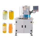 Soda Can Sealer Glass Plastic Filling And Sealing Machine Water Bottle Auto