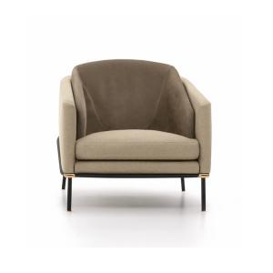 China FLI NOIR True Innovations Fabric Accent Chair Steel Base Built - In Seat wholesale