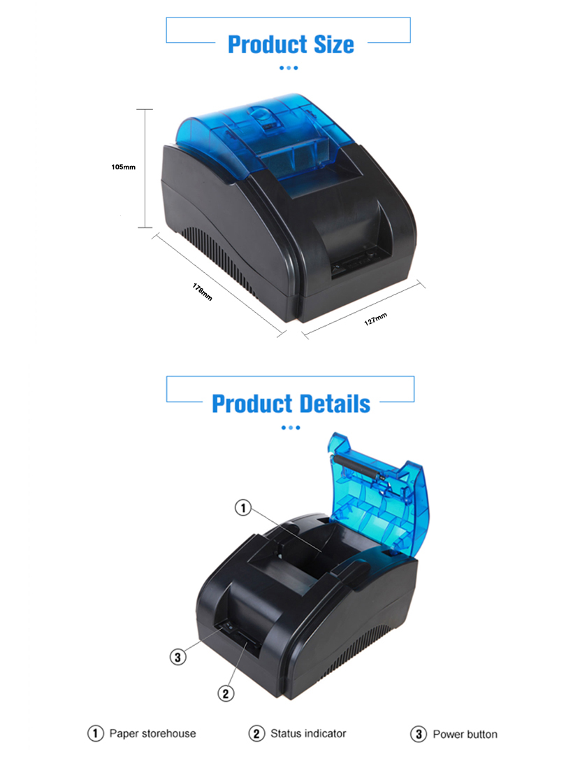 Mini A4 Size Thermal Printer USB/Wireless Interface For Adaptive Clothing Flexo Printing