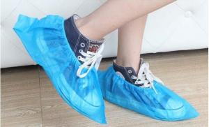 China Breathable Non Woven Shoe Cover , Disposable Boot Covers Eco Friendly wholesale