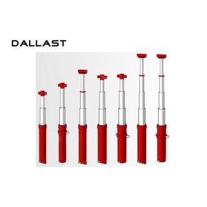 Multi stage Telescopic Hydraulic Cylinder For Press Side Dumper Hydraulic Chrome
