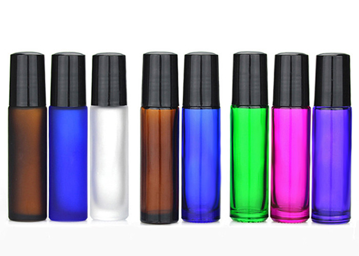 5ml - 10ml Essential Oil Bottle , Frosted Cosmetic Bottles Customized Acceptable