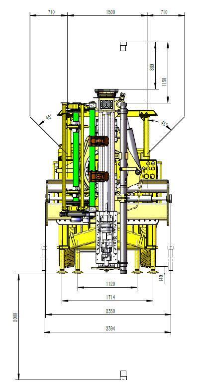 Mining Hydraulic Drilling Rig Tunnel MID-Deep Hole Drilling Rig Tunnel Drill