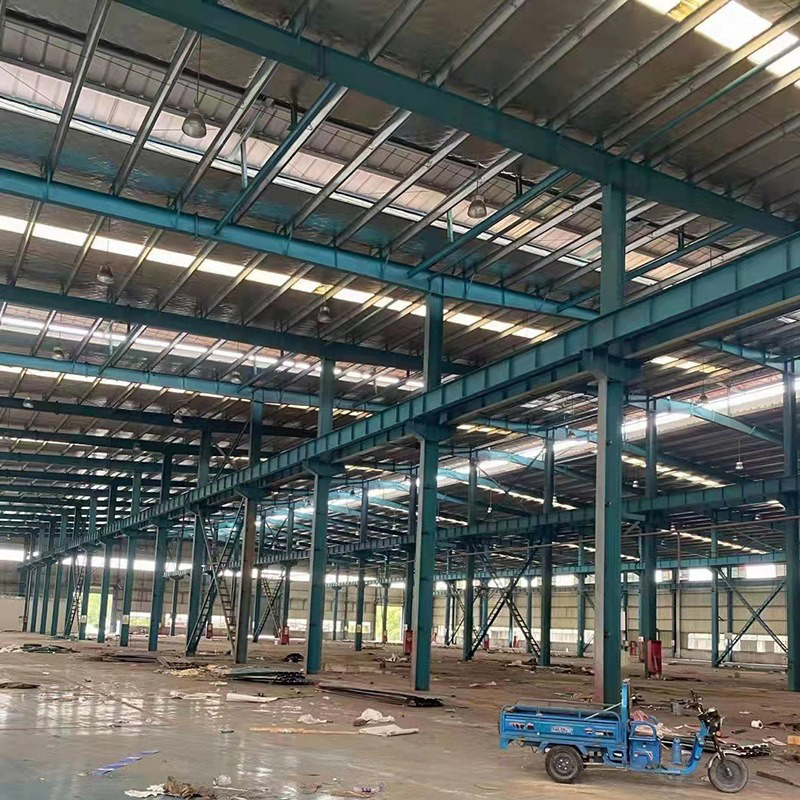 Customized Easy Install Prefabricated Steel Structure Workshop with Modern Design and C.Z Shape Steel Channel Purlin