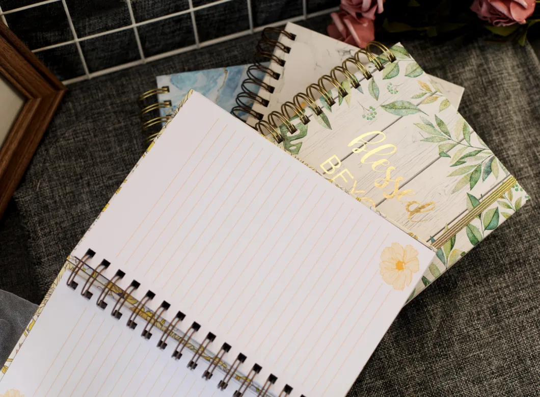 2021 Free Template Diaries and Organisers Journal Goal Student Planner Custom Paper Spiral Notebook A4