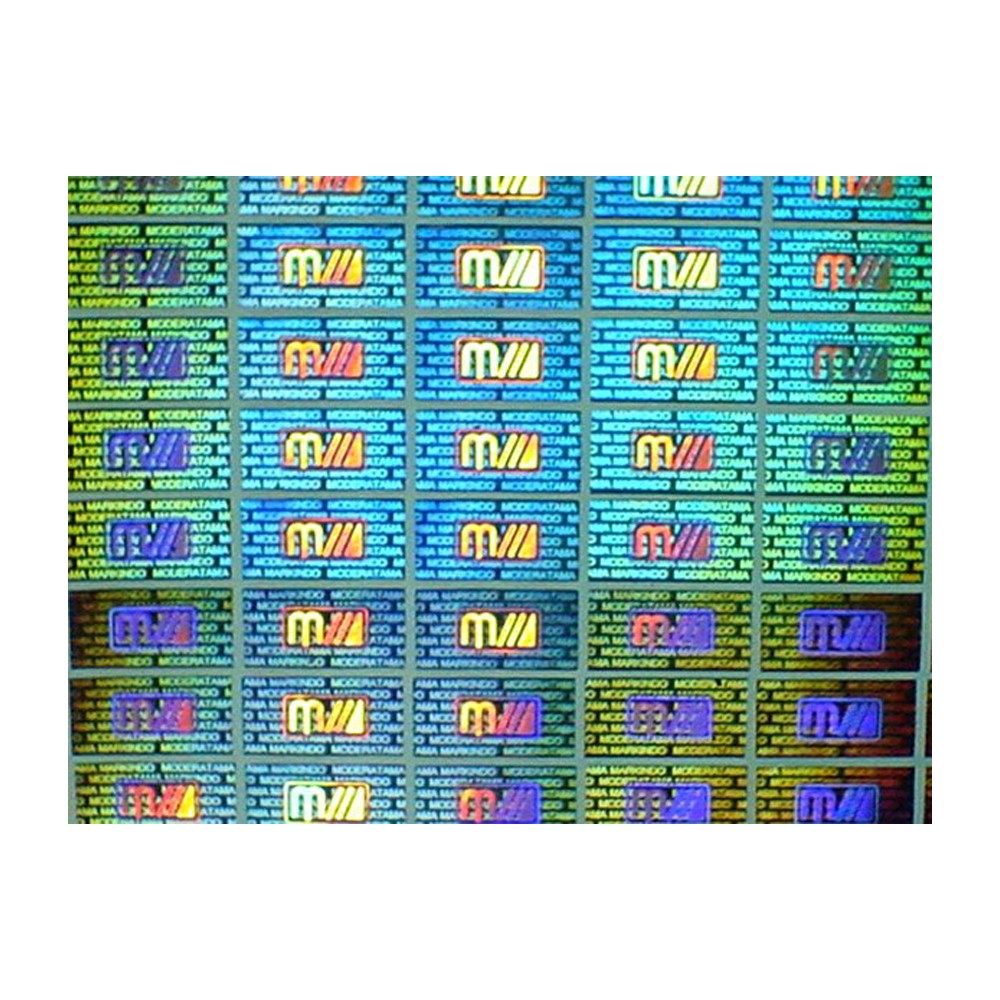Self Adhesive Laser Holographic Security Labels for Glass Bottle